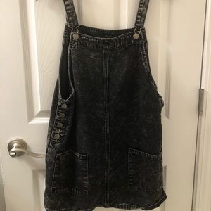 Forever 21 Black Jean Dress